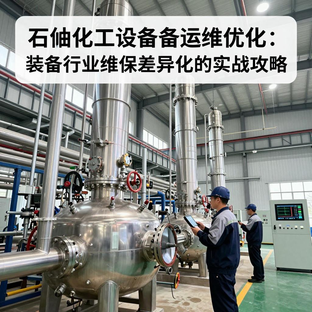 【石油化工设备运维优化:装备行业维保差异化的实战攻略】 【石油化工设备运维优化:装备行业维保差异化的实战攻略】第三张图