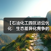 【石油化工园区运营优化:生态差异化竞争的三大制胜法则】(图2) 【石油化工园区运营优化:生态差异化竞争的三大制胜法则】(图2)