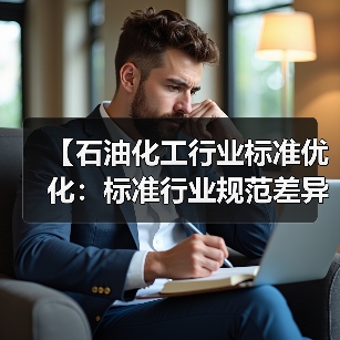 【石油化工行业标准优化：标准行业规范差异化的实战攻略】（图1）