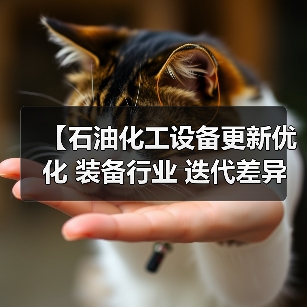 【石油化工设备更新优化 装备行业 迭代差异化：三步打造核心竞争力】（图4）