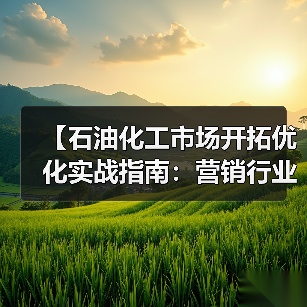 【石油化工市场开拓优化实战指南：营销行业如何实现增量差异化突破】（图4）