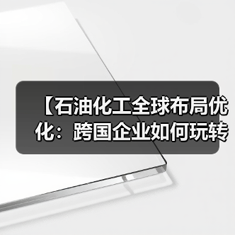 【石油化工全球布局优化：跨国企业如何玩转全球差异化】（图3）