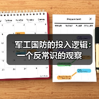 军工国防的投入逻辑:一个反常识的观察(图3) 军工国防的投入逻辑:一个反常识的观察(图3)