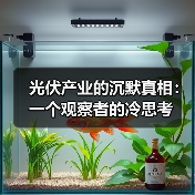 光伏产业的沉默真相:一个观察者的冷思考 光伏产业的沉默真相:一个观察者的冷思考
