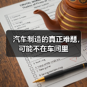 汽车制造的真正难题，可能不在车间里