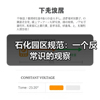 石化园区规范:一个反常识的观察(图3) 石化园区规范:一个反常识的观察(图3)