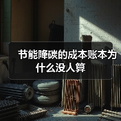 节能降碳的成本账本为什么没人算