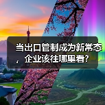 当出口管制成为新常态，企业该往哪里看？