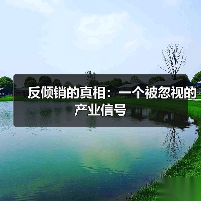 反倾销的真相:一个被忽视的产业信号(图4) 反倾销的真相:一个被忽视的产业信号(图4)