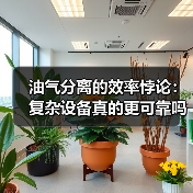 油气分离的效率悖论:复杂设备真的更可靠吗 油气分离的效率悖论:复杂设备真的更可靠吗