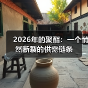 2026年的聚酯:一个悄然断裂的供需链条(图4) 2026年的聚酯:一个悄然断裂的供需链条(图4)