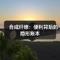 合成纤维:便利背后的隐形账本(图2) 合成纤维:便利背后的隐形账本(图2)