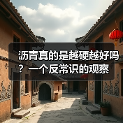 沥青真的是越硬越好吗?一个反常识的观察(图4) 沥青真的是越硬越好吗?一个反常识的观察(图4)