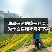油品储运的隐形账本：为什么损耗率降不下来