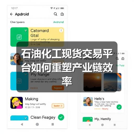 石油化工现货交易平台如何重塑产业链效率(图3) 石油化工现货交易平台如何重塑产业链效率
