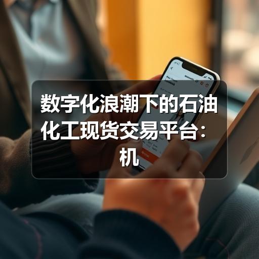 数字化浪潮下的石油化工现货交易平台:机遇 数字化浪潮下的石油化工现货交易平台:机遇