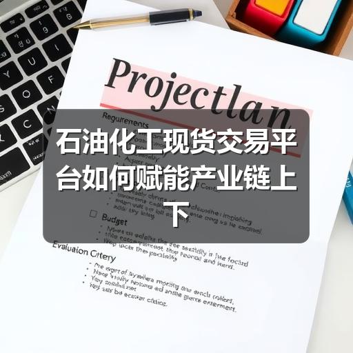 石油化工现货交易平台如何赋能产业链上下游 石油化工现货交易平台如何赋能产业链上下游