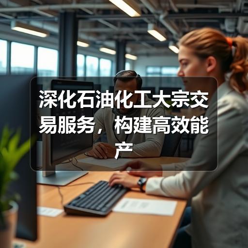深化石油化工大宗交易服务,构建高效能产业 深化石油化工大宗交易服务,构建高效能产业