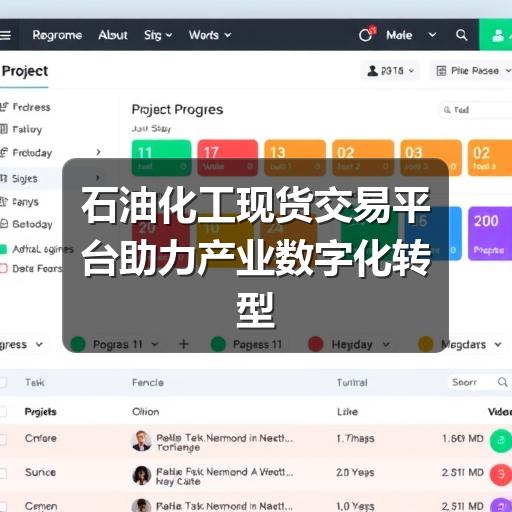 石油化工现货交易平台助力产业数字化转型 石油化工现货交易平台助力产业数字化转型