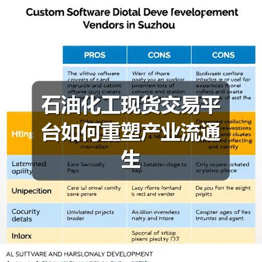 石油化工现货交易平台如何重塑产业流通生态