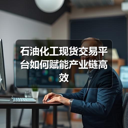 石油化工现货交易平台如何赋能产业链高效流通(图2) 石油化工现货交易平台如何赋能产业链高效流通