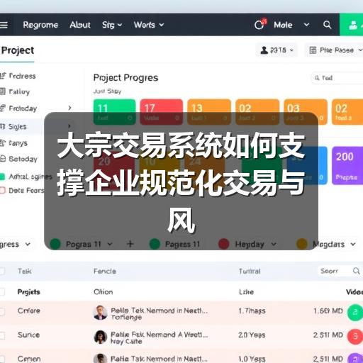 大宗交易系统如何支撑企业规范化交易与风险管理(图3) 大宗交易系统如何支撑企业规范化交易与风险管理