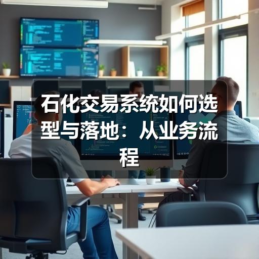石化交易系统如何选型与落地:从业务流程到风控合规的实用指南(图3) 石化交易系统如何选型与落地:从业务流程到风控合规的实用指南