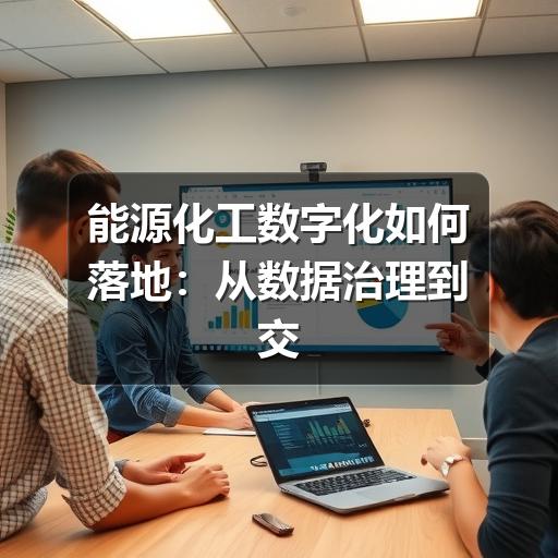 能源化工数字化如何落地:从数据治理到交易协同的实践思路(图1) 能源化工数字化如何落地:从数据治理到交易协同的实践思路