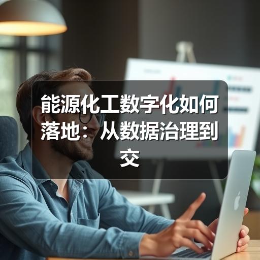 能源化工数字化如何落地:从数据治理到交易协同的实践思路(图2) 能源化工数字化如何落地:从数据治理到交易协同的实践思路
