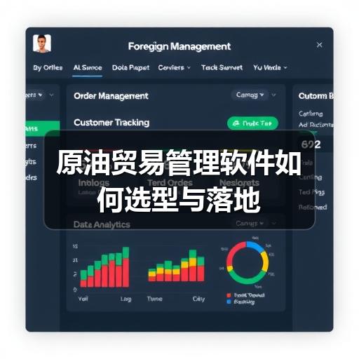 原油贸易管理软件如何选型与落地(图2) 原油贸易管理软件如何选型与落地