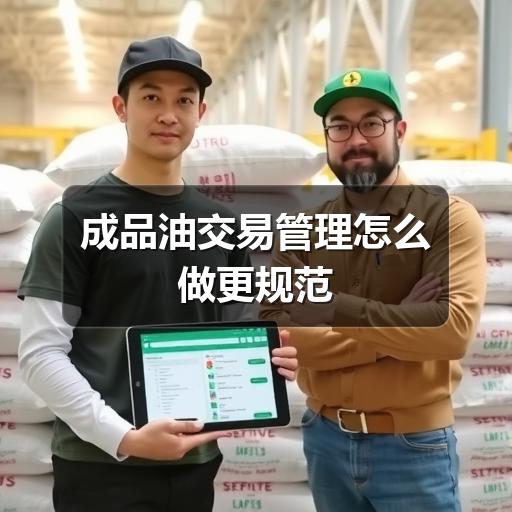 成品油交易管理怎么做更规范(图2) 成品油交易管理怎么做更规范