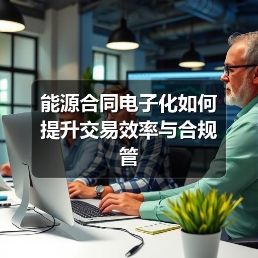 能源合同电子化如何提升交易效率与合规管理