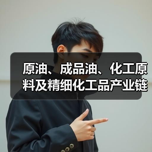 原油、成品油、化工原料及精细化工品产业链 原油、成品油、化工原料及精细化工品产业链