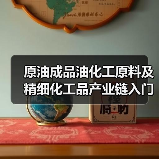 原油成品油化工原料及精细化工品产业链入门 原油成品油化工原料及精细化工品产业链入门